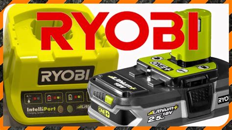Ryobi One Rc18120 Charger And 25ah Li Ion Battery Youtube