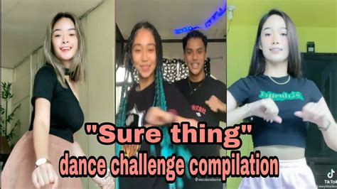 Sure Thing Dance Challenge Compilation Tiktok Compile Youtube