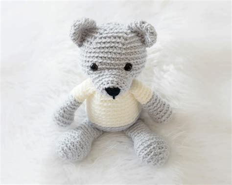 Free Crochet Teddy Bear Pattern Leelee Knits