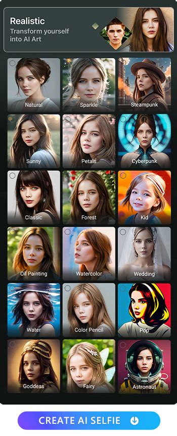 Best Ai Selfie Generator App With 38 Stunning Styles