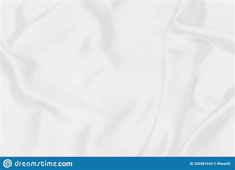 White Satin Fabric Texture Soft Blur Background Stock Photo Image Of
