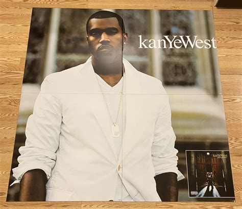 Kanye West 2005 Late Registration Huge Vintage 4 Panel Music Etsy Uk