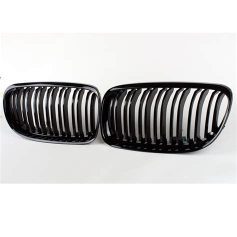 Black front kidney grille for bmw e90 e91 lci 325i 328i 335i 4d 2009 … Gloss Black For BMW E90 E91 LCI 3 series 08-11 Front ...