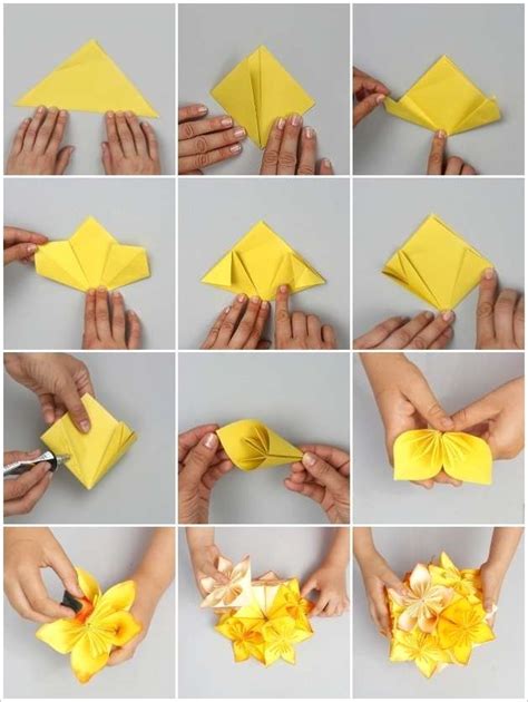 This Origami Flower Ball Is A Great Project To Try