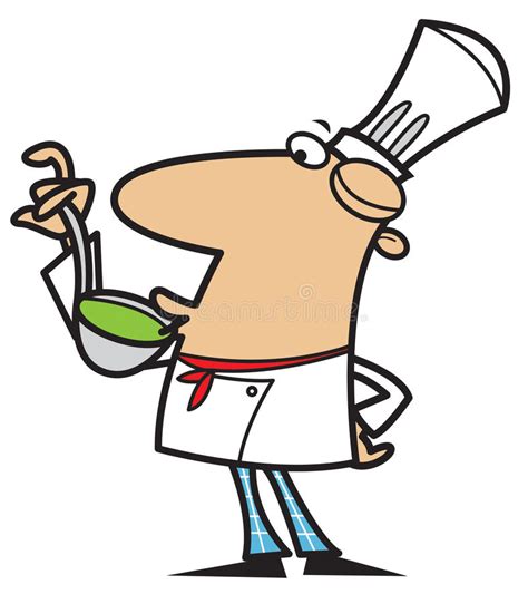 Looks more professional to me. Cartoon chef stock vector. Illustration of whites, cook ...