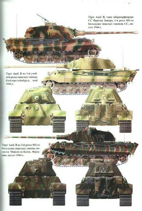 Panzer Vi Ausf B Tiger Ii Variants Tanks Military Wwii Vehicles