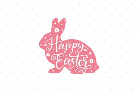 Happy Easter SVG Cut files