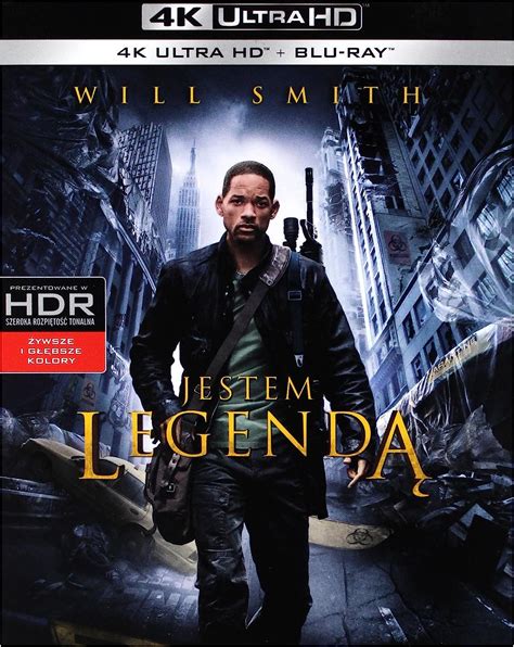 I Am Legend Blu Ray Region B Uk Will Smith Alice Braga