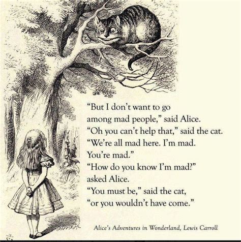 Alice In Wonderland Quote We Like Pinterest Alice And Wonderland