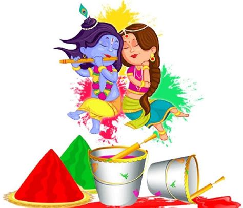 Radha Krishna Animated  Calendarbuzz Happy Holi Images Animaltree