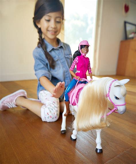 Barbie Dreamhorse And Black Hair Doll Barbie Toys And Games