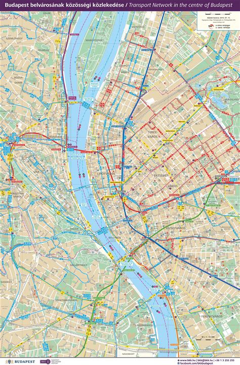 Founded in 1874 and located on the west obuda bank and east pest bank, the city is considered to be one of the most beautiful cities in the world. Budapest city center transport map