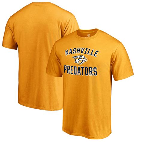 Nashville Predators Victory Arch T Shirt Gold