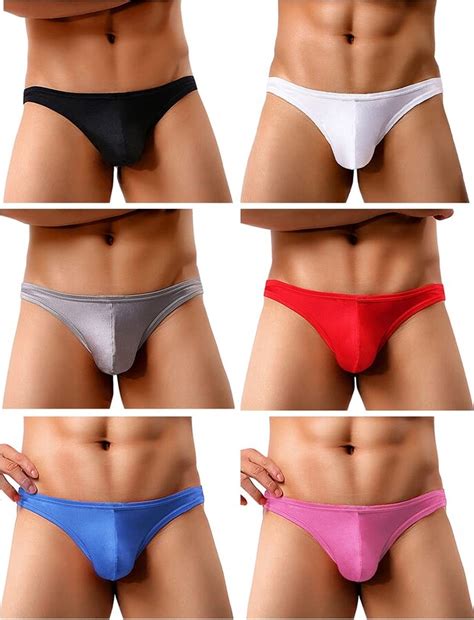 Arjen Kroos Mens Sexy Thong Underwear Low Rise G String Bulge Pouch