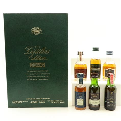 Classic Malts Of Scotland The Distillers Edition Minis 6 X 5cl The