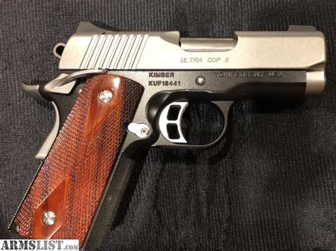 Armslist For Sale Kimber Ultra Cdp Ii 9mm 1911