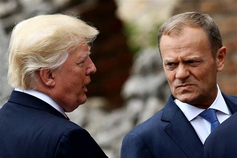 eu president urges trump putin ‘not to start trade wars ahead of summit tpm talking points