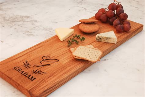 Make it extra special by personalizing the gifts. Personalized Cheese Board, Custom Charcuterie Board ...