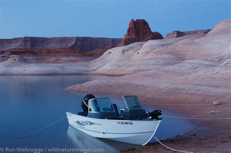 Boating Lake Powell Photos By Ron Niebrugge