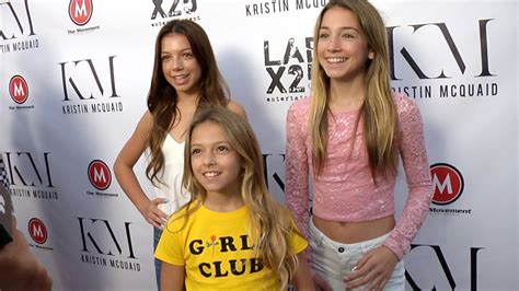 Quinn Sisters Interview Florets Dance Video Release Party Red Carpet
