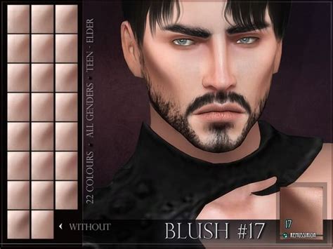 Blush 17 By Remussirion For The Sims 4 Makeup Cc Sims 4 Cc Makeup