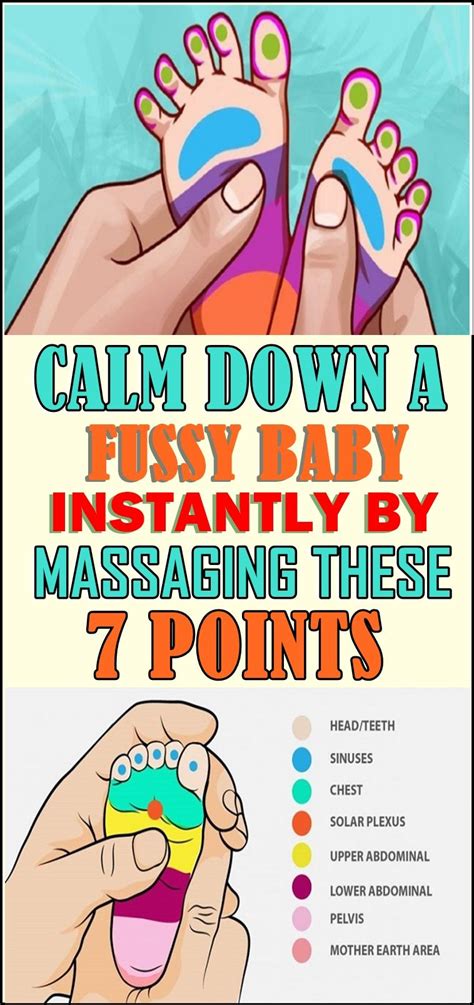 Calm Down A Fussy Baby Instantly By Massaging These 7 Points Fussy
