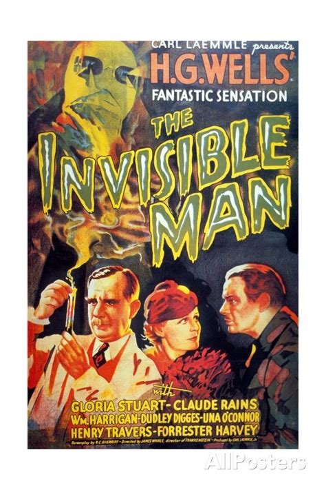 The Invisible Man 1933 Directed By James Whale Giclee Print At