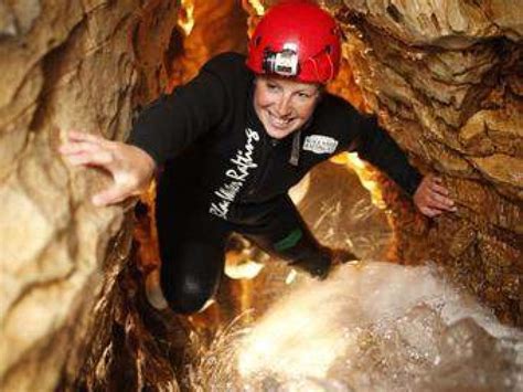 Black Labyrinth Tour Cave Tubing Waitomo Caves New Zealand