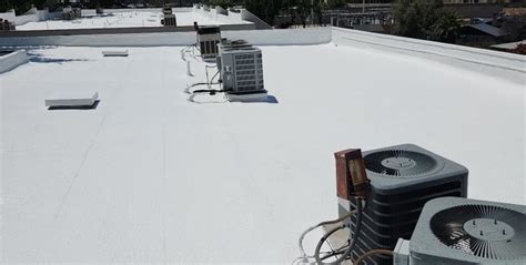 Polyurethane Foam Roof Replacement In Tucson Arizona American