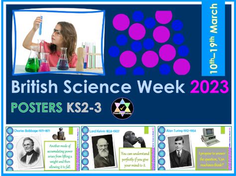 British Science Week 2023 Ks2 Posters Teaching Resources
