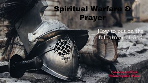 Full Armor Of Godspiritual Warfare Youtube