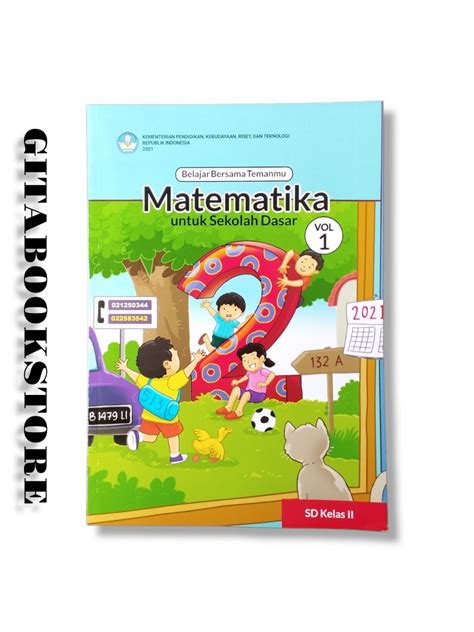 Buku Matematika Kelas 2 Sdmi Volume 1 Kurikulum Merdeka Lazada Indonesia