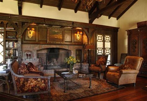 Typically, tudor or english cottage style homes have a combination of the following characteristics. Tudor Style Home Interior Design Ideas | Tudor style homes ...