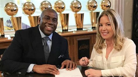 Magic Johnson On Jeanie Buss: 'I Want To See Her Be The Woman Standing