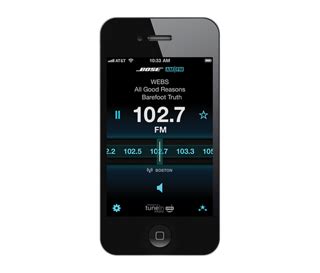 At the end of the day step 2: Bose Internet Radio App