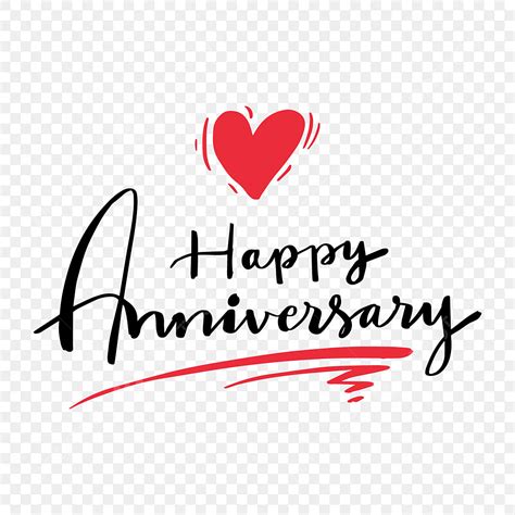 Anniversary Greetings Clipart Hd Png Happy Anniversary Hand Lettering