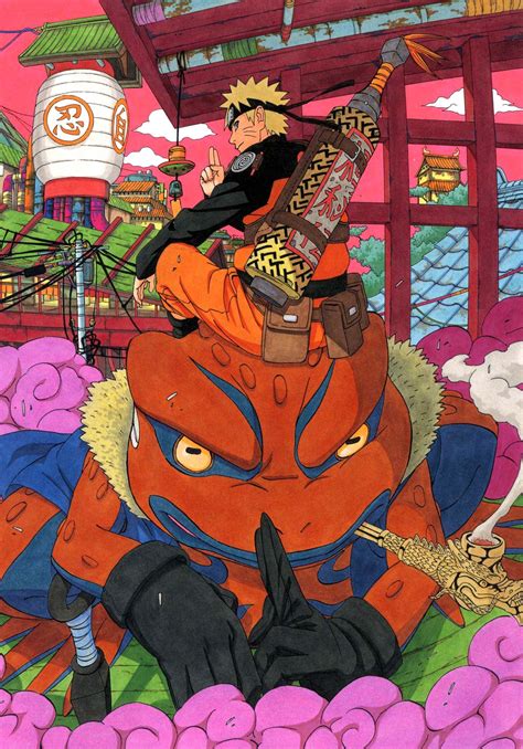 Naruto And Gamakichi Anime Anime Naruto Naruto