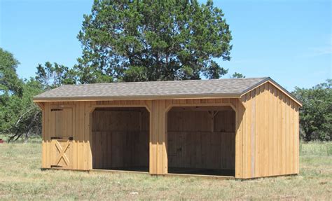 Portable Run In Shed 10 Horse Barns For Sale Deer Creek Structures
