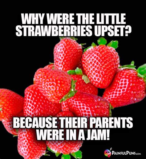 Strawberry Jokes And Berry Funny Puns