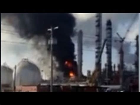 Explosion at chemical plant in Louisiana - YouTube