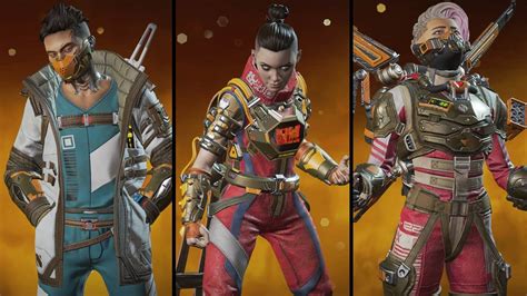 All New Legend Skins In The Unshackled Event For Apex Legends Pro