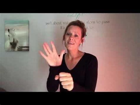 How do you sign new words? You Say by Lauren Daigle, ASL (American sign language ...