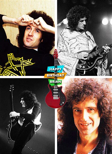 Dr Brian May Queen E Queen Band Happy 66th Birthday Screaming Girl