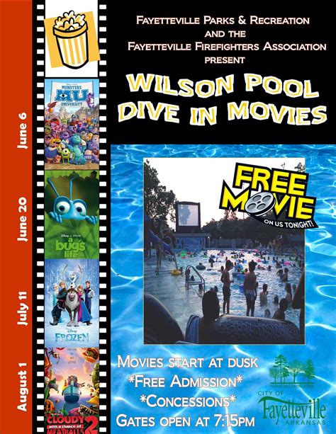 He falls asleep on an inflatable raft due to an unbearable fatigue. Wilson Park pool to open June 6 with first Dive-in movie ...