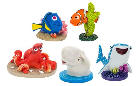 Finding Nemo 2 Aquarium Ornament 5 Piece T Pack