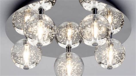 Clearly dramatic, the fiona stacked crystal ball lamp adds transparent beauty to living room, bedroom or hall. Living Room Ceiling Lights Uk - YouTube