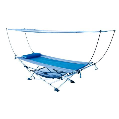 290 camping hammock lightweight double hammock with tent and mosquito net for indoor,outdoor,hiking,camping,backpacking,travel beach. Mac Sports Portable Hammock W/ Removable Canopy (H805S ...