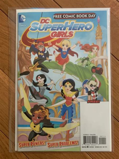 dc superhero super hero girls 1 fcbd free comic book day 2016 2 99 picclick