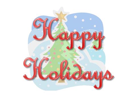 Happy Holidays - Scheduling and Examination Services