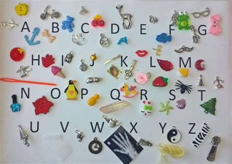 Big Set Alphabet Objects 60 Items